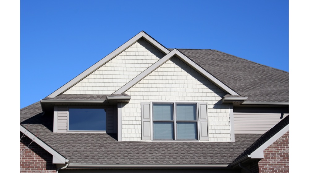 New architectural shingle roof
